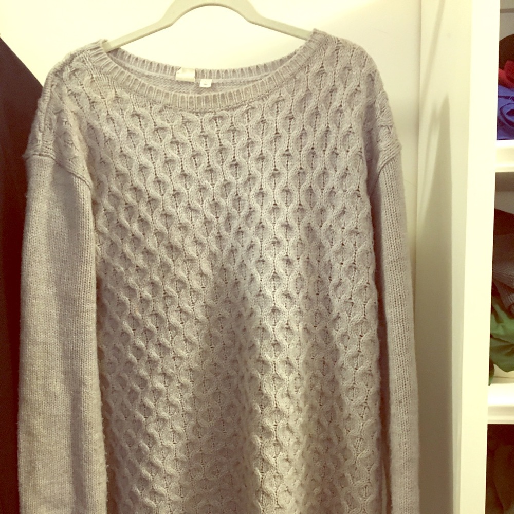 Maternity sweater from the Gap.